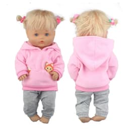 New Cute fox suits For 42 cm Nenuco Doll 17 Inches Baby Doll Clothes