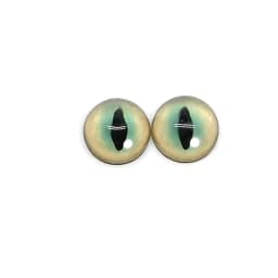 24pcs Dragon Eyes Cat Eye Toys Hot Sale 6mm 8mm 10mm 12mm Handmade Photo Glass Cabochons DIY Making Accessories
