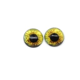 24pcs Dragon Eyes Cat Eye Toys Hot Sale 6mm 8mm 10mm 12mm Handmade Photo Glass Cabochons DIY Making Accessories