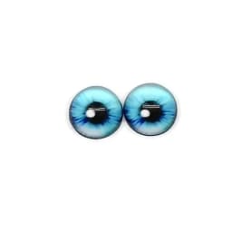 24pcs Dragon Eyes Cat Eye Toys Hot Sale 6mm 8mm 10mm 12mm Handmade Photo Glass Cabochons DIY Making Accessories