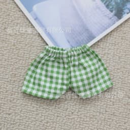 Labubu Doll Clothing Versatile Pants 17cm Plush Doll Clothing Accessories Labubu I II Idol Doll Sitting Party Accessories