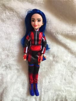 Doll colorful girl Action Figures with Classic Toys For Girl Gift bjd Uma
