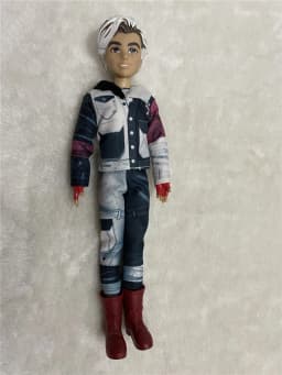 Doll colorful girl Action Figures with Classic Toys For Girl Gift bjd Uma