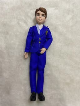 Doll colorful girl Action Figures with Classic Toys For Girl Gift bjd Uma