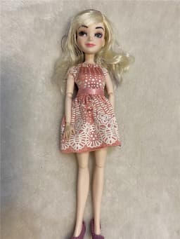 Doll colorful girl Action Figures with Classic Toys For Girl Gift bjd Uma