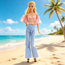 27-30cm Doll Dress Up Clothes Accessories 1/6 Doll Fashion Pants Set Festival Girls Gifts Toy