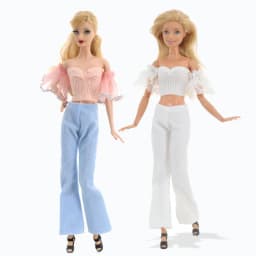 27-30cm Doll Dress Up Clothes Accessories 1/6 Doll Fashion Pants Set Festival Girls Gifts Toy