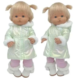 40cm Baby Dolls Clothes Winter Coat Nenuco Doll Clothing Ropa Y Su Hermanita Accessories