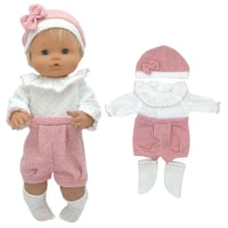 40cm Baby Dolls Clothes Winter Coat Nenuco Doll Clothing Ropa Y Su Hermanita Accessories