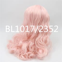 ICY DBS blyth doll rbl scalp and dome wavy hair multi-color wig for custom doll anime toy white skin mix hair