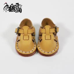 New Casual Handmade Cowhide Doll Shoes Accessories: Small Leather Shoes, Small Sandals, Leather Shoes, Lovely Ob11 Shoes, Leathe