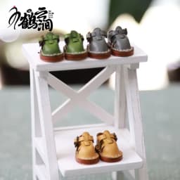 New Casual Handmade Cowhide Doll Shoes Accessories: Small Leather Shoes, Small Sandals, Leather Shoes, Lovely Ob11 Shoes, Leathe