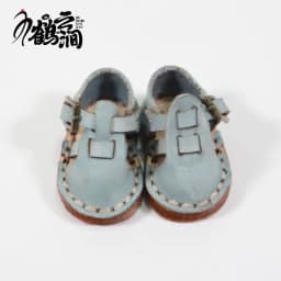 New Casual Handmade Cowhide Doll Shoes Accessories: Small Leather Shoes, Small Sandals, Leather Shoes, Lovely Ob11 Shoes, Leathe