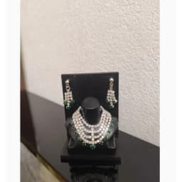 Need 15days process time New Handmade Toy necklace Earrings Crystal diamond accessories for your 1/6 scale BB FR dolls BBMOD32