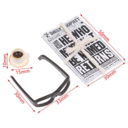 1:12 Dollhouse Miniature Newspaper Glasses Model Magazines Books + Aftertoon Tea DIY Doll House Dollhouse furniture Accessories