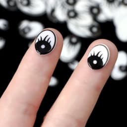 50PCS/Bag Life-like Eyes 8x11mm/12x15mm/14x20mm/16x25mm Plastic Doll Eyes Doll Eyelash Eyes DIY Stuffed Toys Puppets Making Part