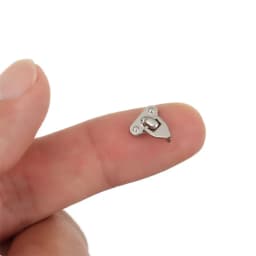 4PCS Doll Luggage Case Corner Protector Mini Metal Trunk Locks Suitcase Box Accessories DIY Dollhouse Doll Boxes Accessories