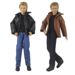 Ken Doll Clothes Kawaii Items Fashion Coat Outfit Suit Accessories 30cm For Girl Boy Friend DIY Children Game Birthday Present