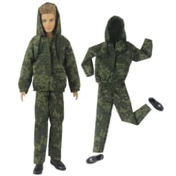 Ken Doll Clothes Kawaii Items Fashion Coat Outfit Suit Accessories 30cm For Girl Boy Friend DIY Children Game Birthday Present