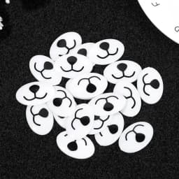 10pcs Kawaii Doll Eyes Cartoon Safety Eyes Nose DIY Cute Bear Mouth DIY Dog Animal Puppet Nose Doll Accessories