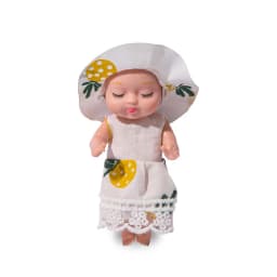 1pcs New Fashion 3.5 Inches Simulation Rebirth Dolls Toy Mini Cute Sleeping Baby Series Doll Cartoon Toy for Kids Birthday Gift