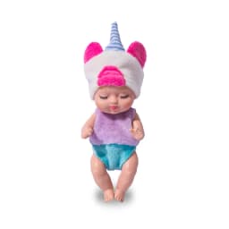 1pcs New Fashion 3.5 Inches Simulation Rebirth Dolls Toy Mini Cute Sleeping Baby Series Doll Cartoon Toy for Kids Birthday Gift