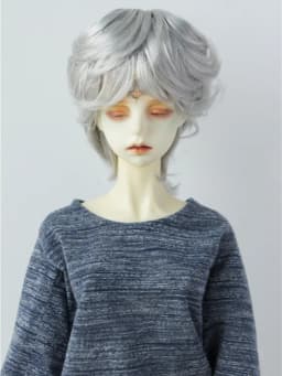 Doll Wigs JD075 1/3 8-9inch 21-23cm Boyish Cupid Curls Synthetic Mohair SD BJD Doll Wigs