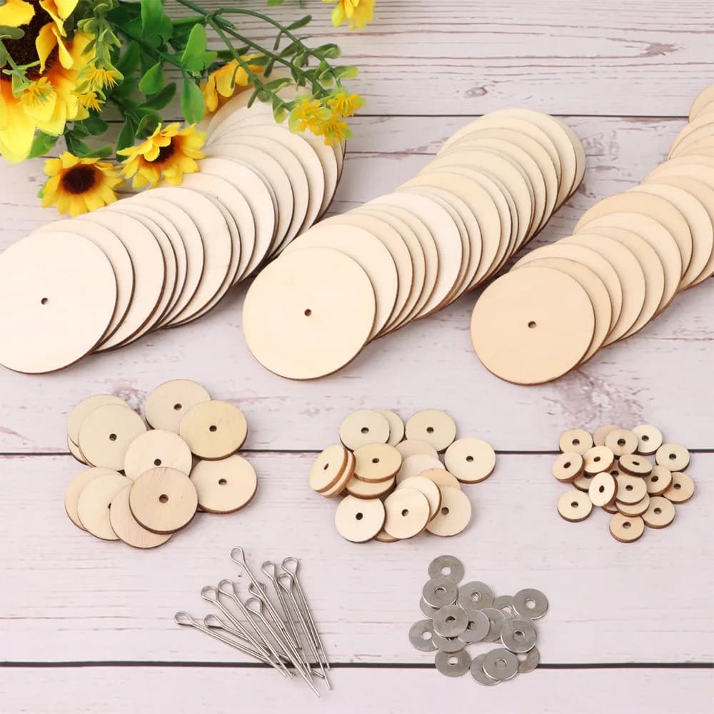 10 Sets Wood Joints Connectors For Handmade Teddy Bear Craft Children Kids Toy DIY Scrapbooking Manual Handicraft Accessory