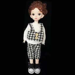 30cm Boys Doll Male 1/6 BJD Doll Dress Up Clothes Handsome Casual Clothes Set Kids Girls Doll Toy Gift