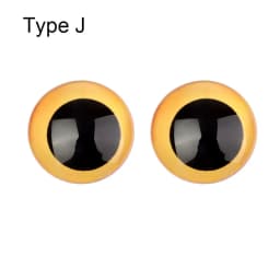 1Pairs Glass Doll Eyes for DIY Sewing Dolls Crafts Accessories Cat Eye Dragon Dinosaur Eye Round Cabochon Pet Dog Cat Eyes