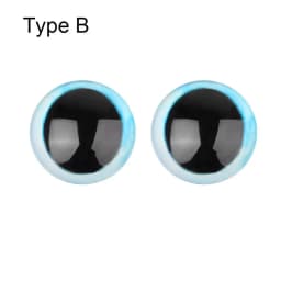 1Pairs Glass Doll Eyes for DIY Sewing Dolls Crafts Accessories Cat Eye Dragon Dinosaur Eye Round Cabochon Pet Dog Cat Eyes
