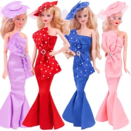 30CM Doll Clothes Outfit Dress Fashion Coat Hats Top Pants Clothing For 1/6 BJD Doll Clothes Doll Accessories Girl`s Toy Gifts