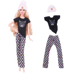 30CM Doll Clothes Outfit Dress Fashion Coat Hats Top Pants Clothing For 1/6 BJD Doll Clothes Doll Accessories Girl`s Toy Gifts