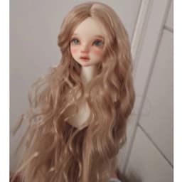 BJD Doll Wig1/3 1/4 1/6 1/8 Big Wavy Hair Many Color Wig High Temperature Wire
