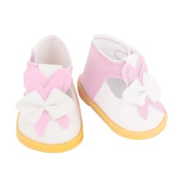 1/6 Cute 5.5cm PU Leather Bow Doll Shoes Boots For 14" American& EXO Doll Mini Shoes Accessories For 32-33 Russia DIY Doll TOY