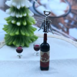 Mini Wine Bottle Opener/Goblet/Pot Miniature Corkscrew Model For OB11 BJD Doll House Kitchen Decoration Dollhouse Accessories