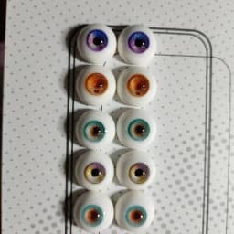 12/14/16mm Resin Doll's Eyes for 1/3 Bjd Accessories Girls Play House Toys