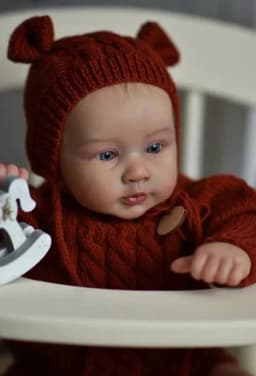 21inch Piper Reborn Doll Kir Hot Face Neck with Name Fresh Color Soft Touch Lifelike Unpainted Kits