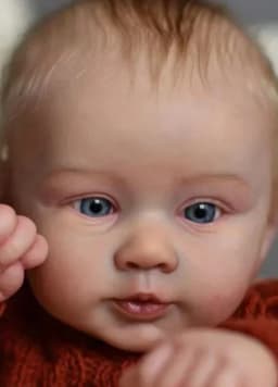 21inch Piper Reborn Doll Kir Hot Face Neck with Name Fresh Color Soft Touch Lifelike Unpainted Kits