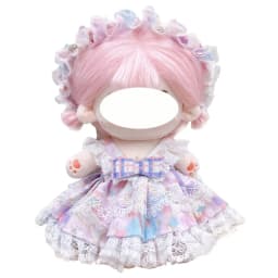 Cute Dress Up JK Uniform Clothes for 20cm Cotton Plush Anime Cartoon Doll Dresses Clothing Skirt Suit Socks Toy Accessories Gift