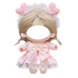 Cute Dress Up JK Uniform Clothes for 20cm Cotton Plush Anime Cartoon Doll Dresses Clothing Skirt Suit Socks Toy Accessories Gift