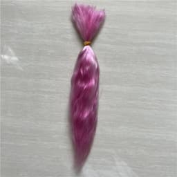 New Red Purple Pink Brown Colors Reborn Doll Pure Mohair Handrooted Top Quality Mohair Wigs for BJD SD 1/12 Dolls Hair Accessory