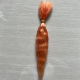 New Red Purple Pink Brown Colors Reborn Doll Pure Mohair Handrooted Top Quality Mohair Wigs for BJD SD 1/12 Dolls Hair Accessory