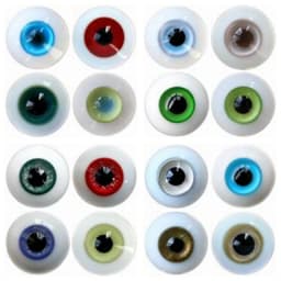 Wamami Mystery Wholesale 8mm 10mm 12mm 14mm 16mm 18mm 20mm 22mm 24mm Random Glass Eyes Eyeball Doll Reborn
