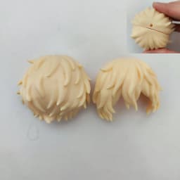 GSC Clay Man hair OB11 hair doll accessories