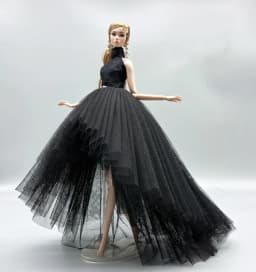 Handmade BABI Doll Clothes Dress Gown for 11.5 inch doll&body 1/6