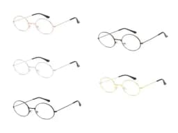 5 Colors Metal Glasses for Lalafanfan Duck Round Frame Eyewear 30cm Plush Animals Toys Accessories Kids Girls Stuffed Dolls Acc