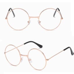 5 Colors Metal Glasses for Lalafanfan Duck Round Frame Eyewear 30cm Plush Animals Toys Accessories Kids Girls Stuffed Dolls Acc