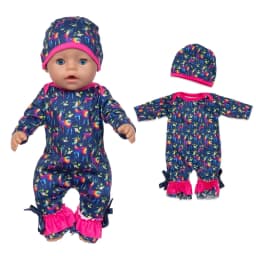 43cm Baby Doll Clothes Camouflage Coat 18 Inch Doll Jacket Children Gift Toys Outfit