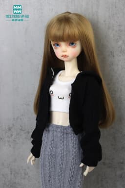 BJD Doll Clothes for 28-60CM 1/3 1/4 1/6 SD DD YOSD Toys Ball Jointed Fashion T-Shirt Doll Accessories Girl Gift